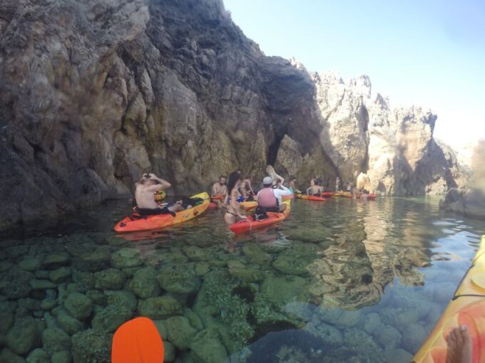 Menorca: Kayak and Marine Reserve Snorkeling Adventure - Snorkeling in the Reserve