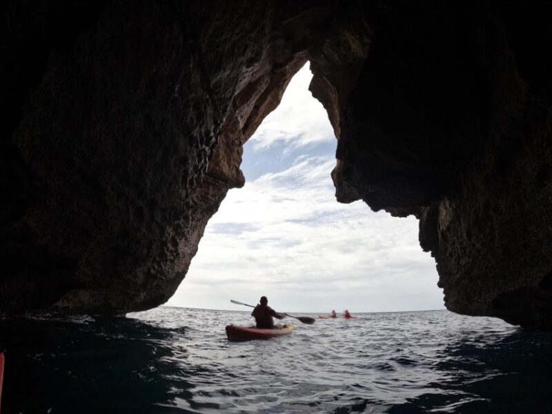 Menorca: Kayak Cave Route + Photo Session. - Itinerary Highlights