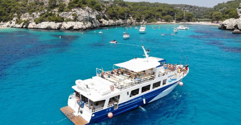 Menorca: Natural Coves and Beaches Boat Trip & Paella Lunch - Key Points