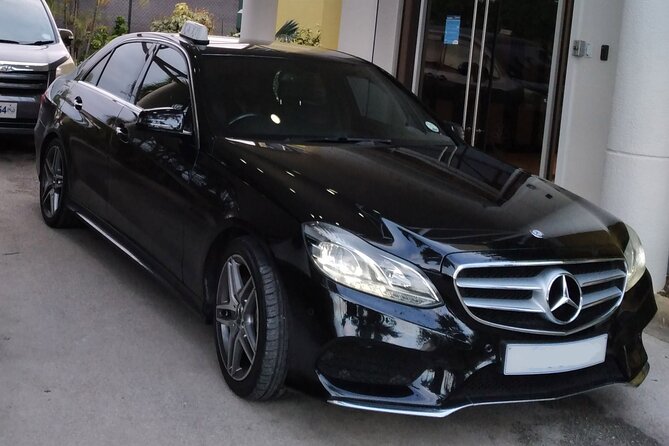 Mercedes Benz EQE Barbados Airport to the South Coast - Pickup and Drop-off