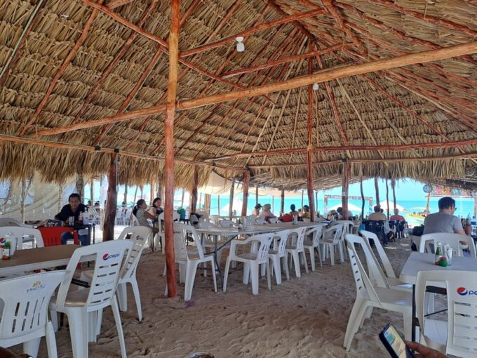 Merida: Celestun Biosphere Reserve Private Tour - Enjoying the Beach