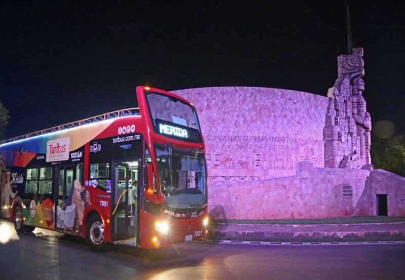 Mérida: Panoramic Sightseeing Tour Bus Ticket With 2 Routes - Barrios Circuit Highlights