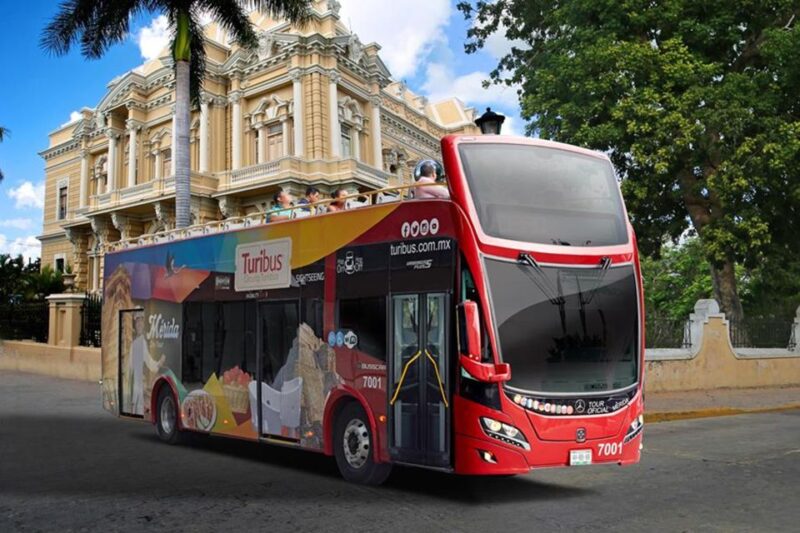 Mérida: Panoramic Sightseeing Tour Bus Ticket With 2 Routes - Inclusions and Experience