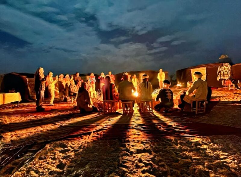 Merzouga: Overnight Camel Trek With Sandboarding - Itinerary and Activities