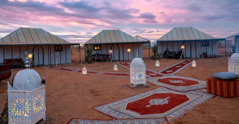 Merzouga: Overnight Camel Trek With Sandboarding - Meeting Point and Transportation