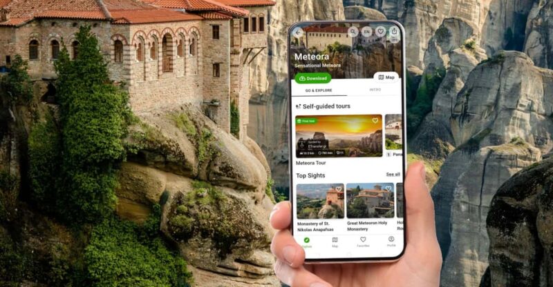 Meteora a Self Guided Audio Walking Tour in English - Key Points