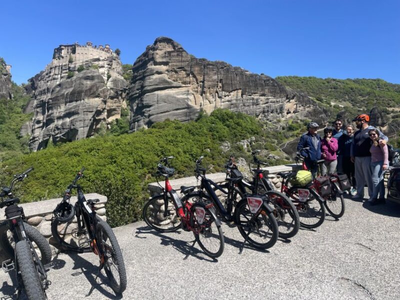 Meteora: E-Bike Epic Sunset Tour With Local Guide & Drink - Itinerary Highlights