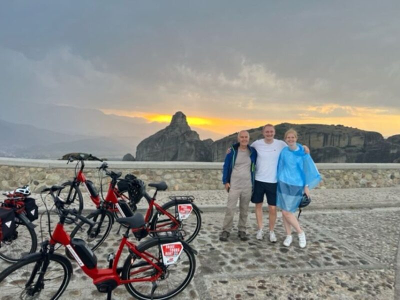 Meteora: E-Bike Epic Sunset Tour With Local Guide & Drink - Participant Restrictions