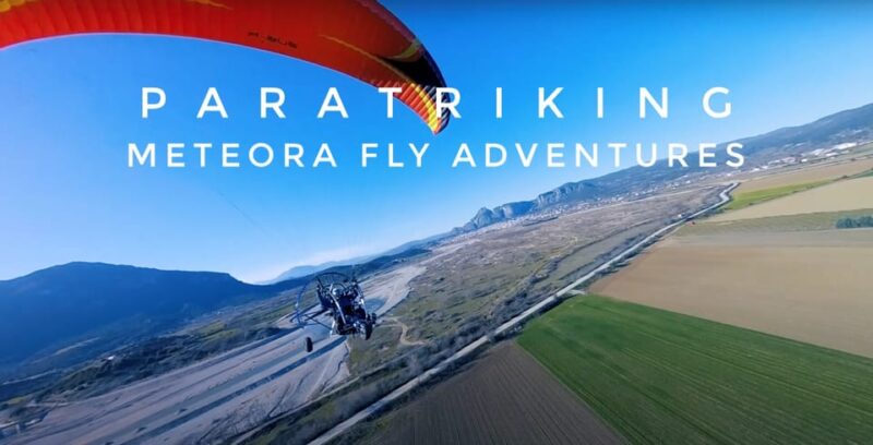 Meteora Motorized Tandem Paragliding Flight - Flight Location and Meeting Point