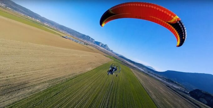 Meteora Motorized Tandem Paragliding Flight - Safety and Equipment
