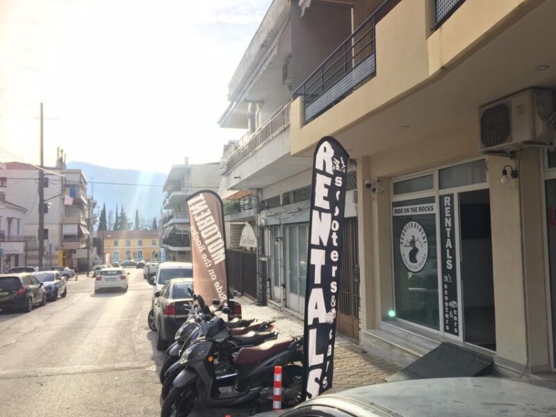 Meteora: Scooter Rental for Meteora - Included Services