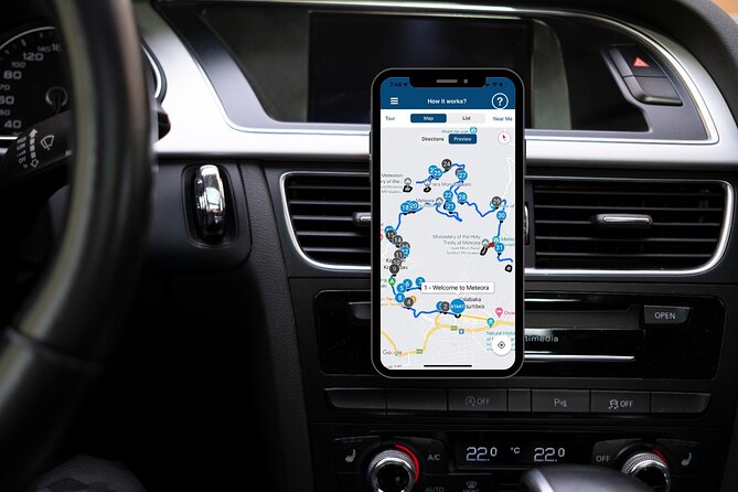 Meteora: Self-Guided App-Based Driving Tour - Quick Points