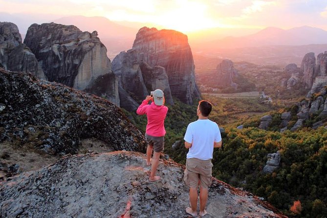 Meteora Sunset With Monastery & Hermit Caves Tour in Small Group - Admiring Sunset Views