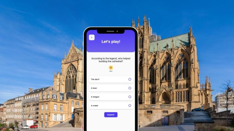 Metz: City Exploration Game and Tour on Your Phone - Key Points