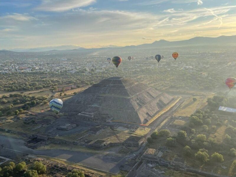 Mexico City: Balloon Flight, Breakfast in Cave and Pyramids - Itinerary and Activities