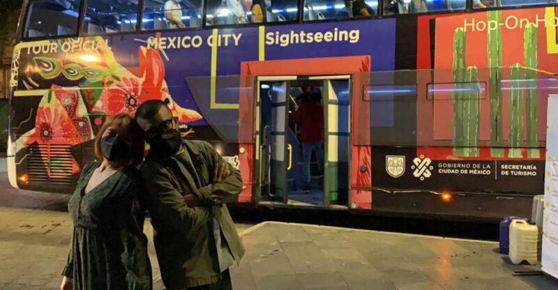 Mexico City: Double Decker Bus Night Tour - Meeting Point and Accessibility