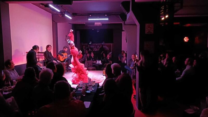 Mexico City: Flamenco Tablao Live Show & Dinner - Flamenco Performance