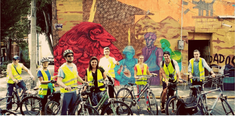 Mexico City: Hipster Taco Land Bike Tour - Included in the Tour