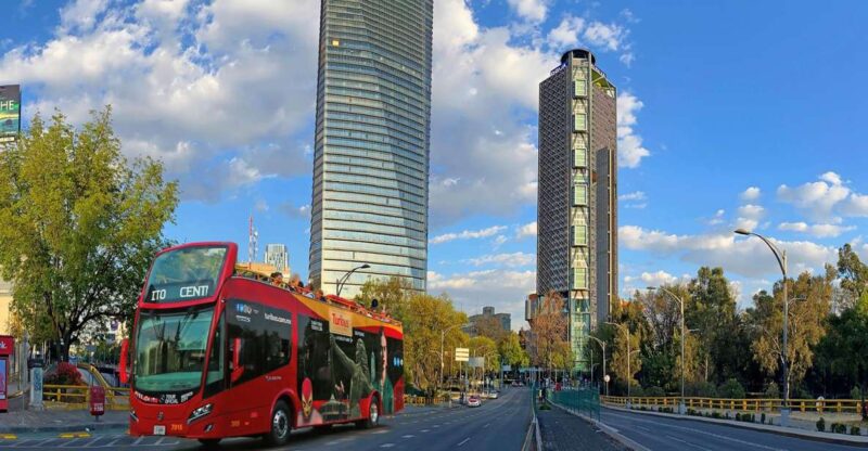 Mexico City: Hop-on Hop-off City Tour by Turibus 1-Day Pass - Key Points