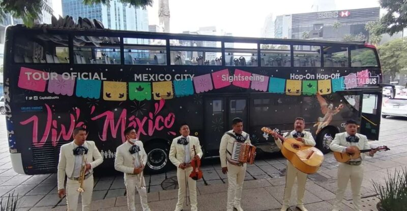 Mexico City: Mariachi Night Tour in a Panoramic Bus - Tour Inclusions