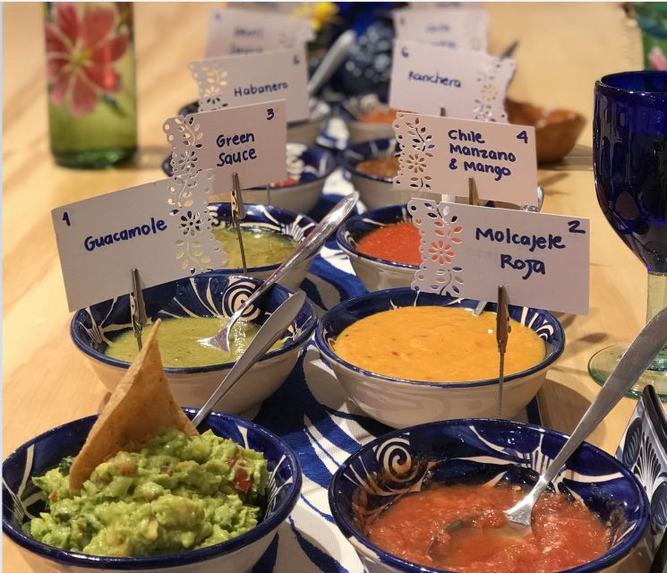Mexico City: Mexican Salsas Cooking Class and Market Tour - Cooking Class and Market Experience