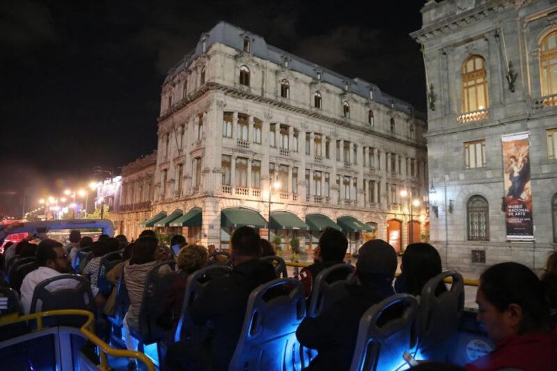 Mexico City: Night City Tour in a Double Decker Bus - Meeting Point and Information