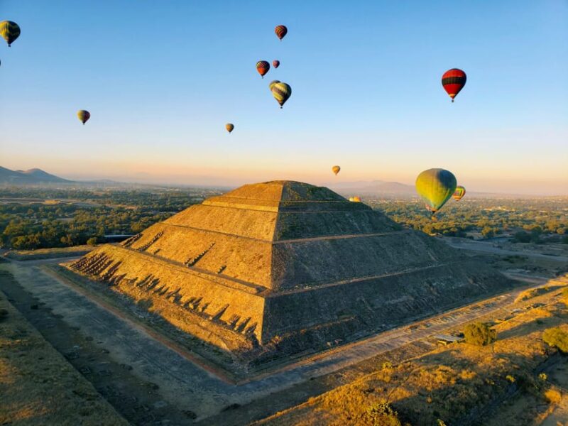 Mexico City: Teotihuacan Air Balloon Flight & Cave Breakfast - Highlights of the Balloon Experience