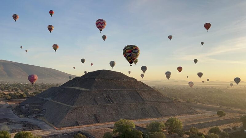 Mexico City Teotihuacan: Balloon Flight + Breakfast + Transportation - Itinerary and Activities