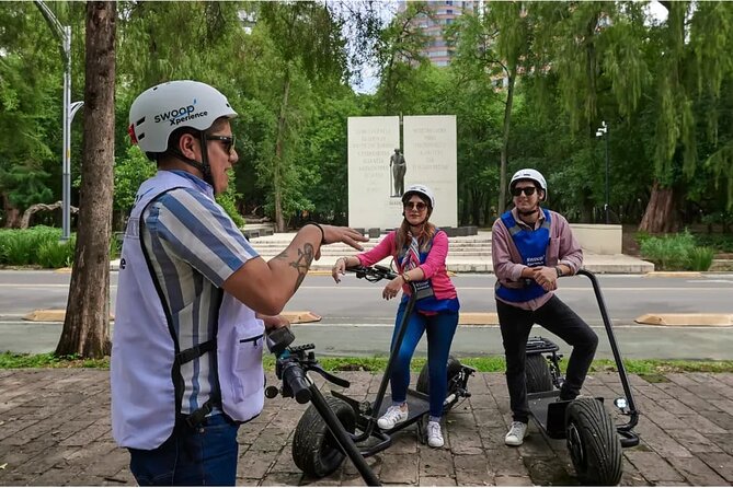 Mexico City Tour Vibra Polanco 2 Hours on Electric Scooter - Inclusions