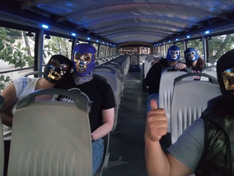 Mexico City: Wrestling Show Ticket & Double-Decker Bus Trip - Key Points