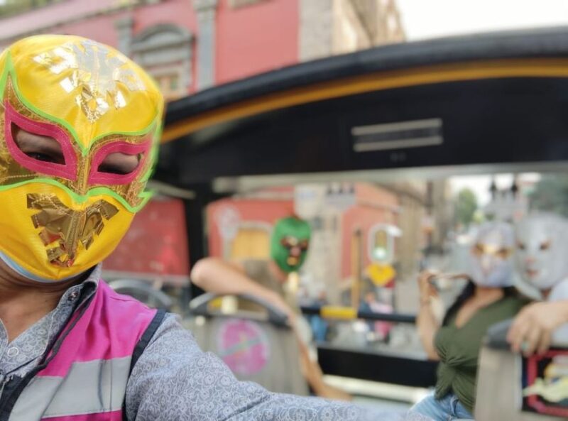 Mexico City: Wrestling Show Ticket & Double-Decker Bus Trip - Arena México Experience