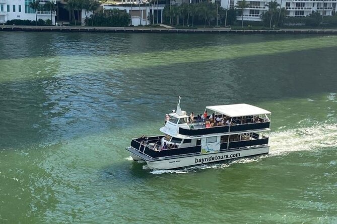 Miami Bayfront Cruise Tour Biscayne Bay Millionaire Homes - Accessibility and Capacity