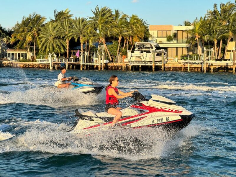 Miami Beach: 1 Hour Jet Ski Rental Miami Beach & Boat Ride - Inclusions and Requirements