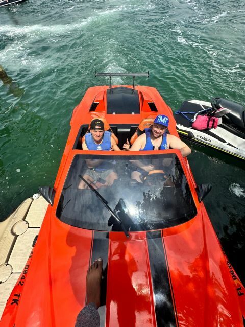 Miami Beach 1-HOUR JETCAR RIDE PLUS FREE 1-HOUR BOAT TOUR - Comparing Similar Experiences