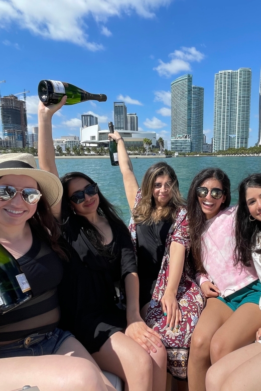 Miami Beach: Private Boat Tour With Captain and Champagne - Key Points