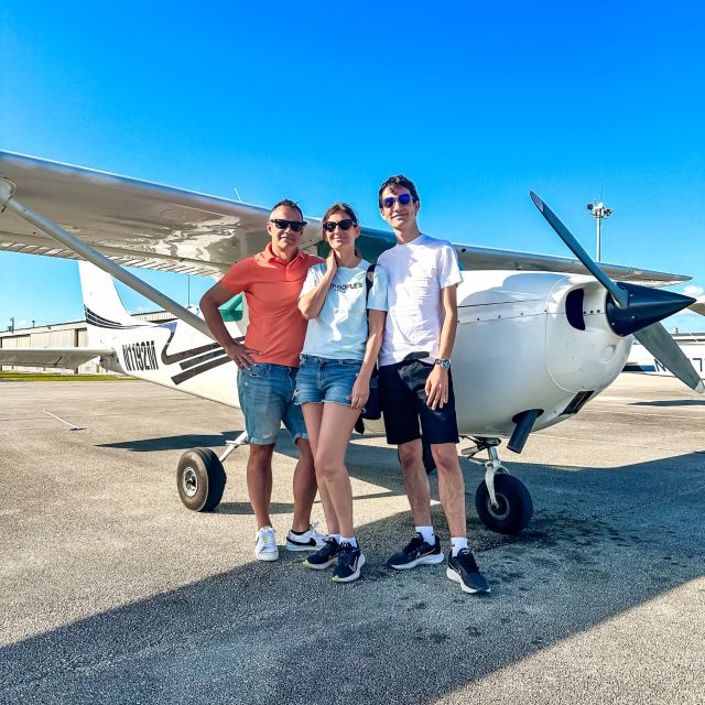 Miami Beach: South Beach Private Airplane Tour With Drinks - Itinerary and Highlights