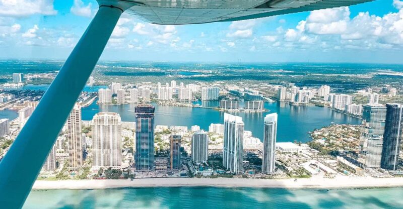 Miami Beach: South Beach Private Airplane Tour With Drinks - Included and Excluded Features