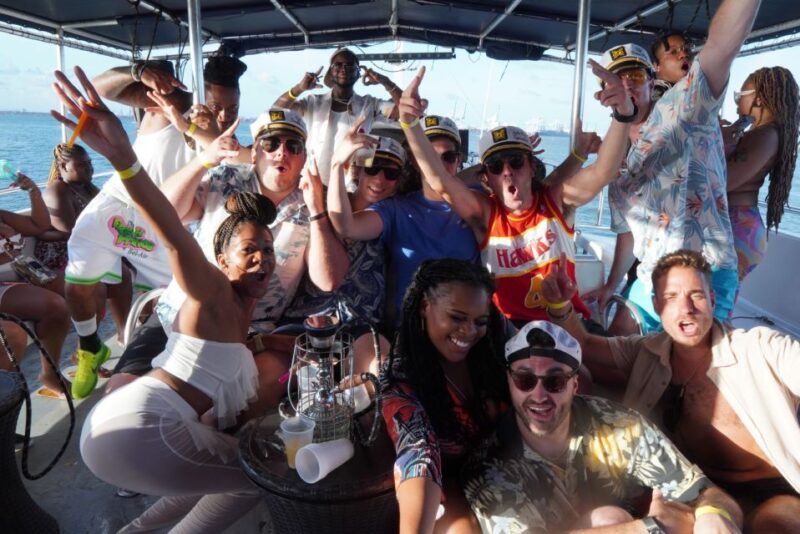 Miami: Boat Party With Live Dj, Unlimited Drinks, and Food - Dance Contests and Activities
