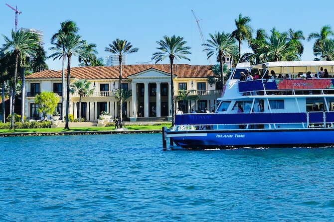 Miami Boat Tour - Celebrity Homes & Millionaire Mansions - Exploring Celebrity Homes