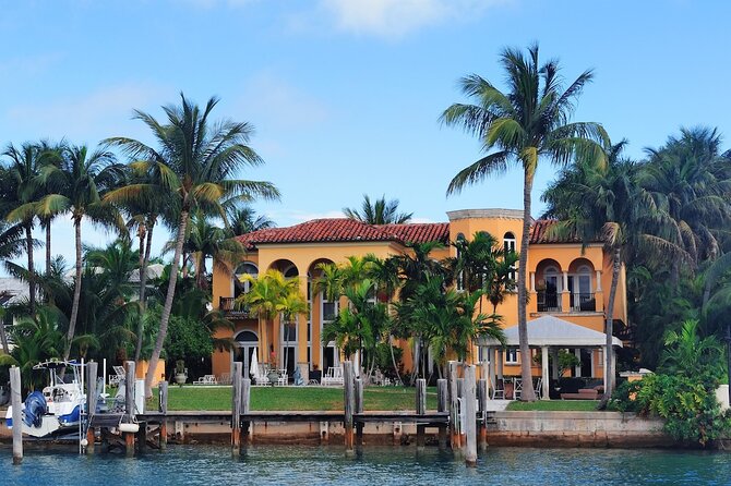 Miami Boat Tour - Celebrity Homes & Millionaire Mansions - Notable Highlights
