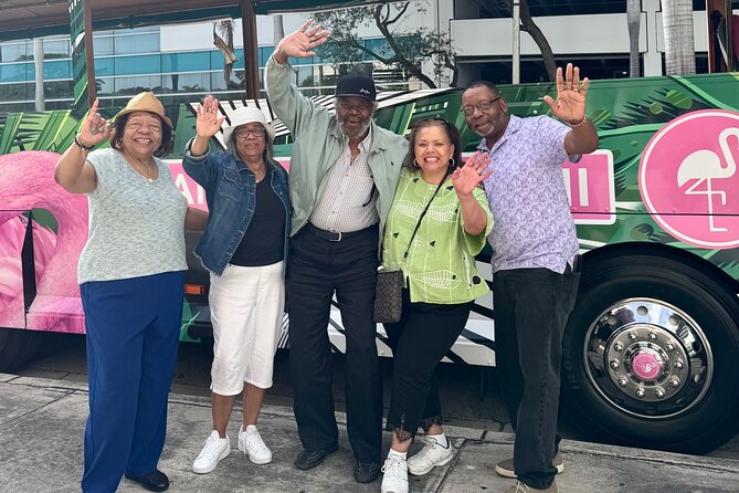 Miami Bus Tours Flamingo Bus Miami Tour Open-Air Trolley - Key Points