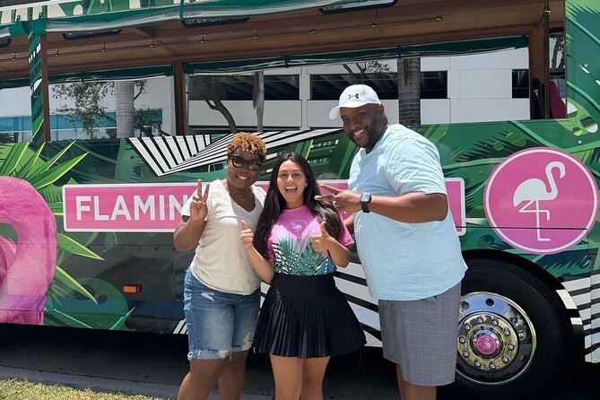 Miami Bus Tours Flamingo Bus Miami Tour Open-Air Trolley - Meeting Point and Arrival Instructions