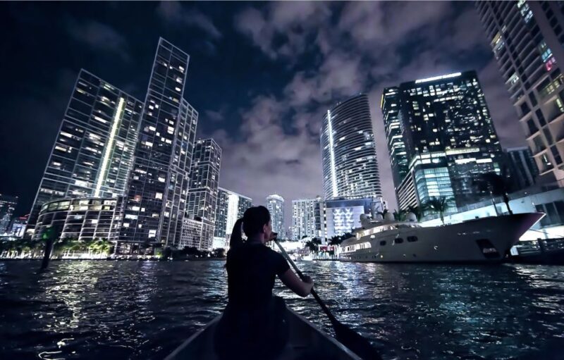 Miami: City Lights SUP or Kayak Night Tour - Key Points