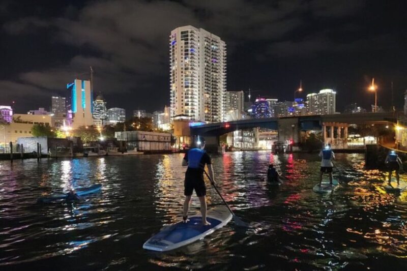 Miami: City Lights SUP or Kayak Night Tour - Tour Details
