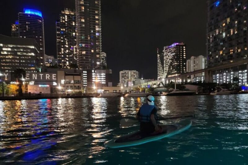 Miami: City Lights SUP or Kayak Night Tour - Included Items