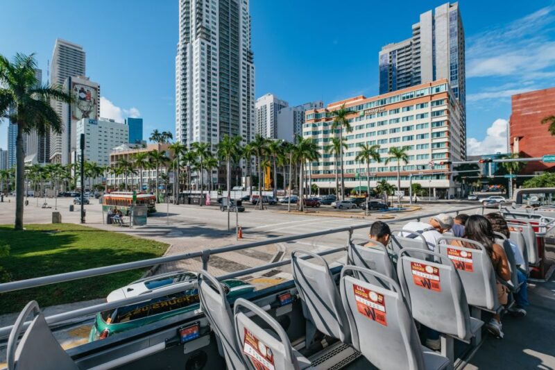 Miami Combo: Millionaires Row Cruise and Open-top Bus Tour - Logistical Details