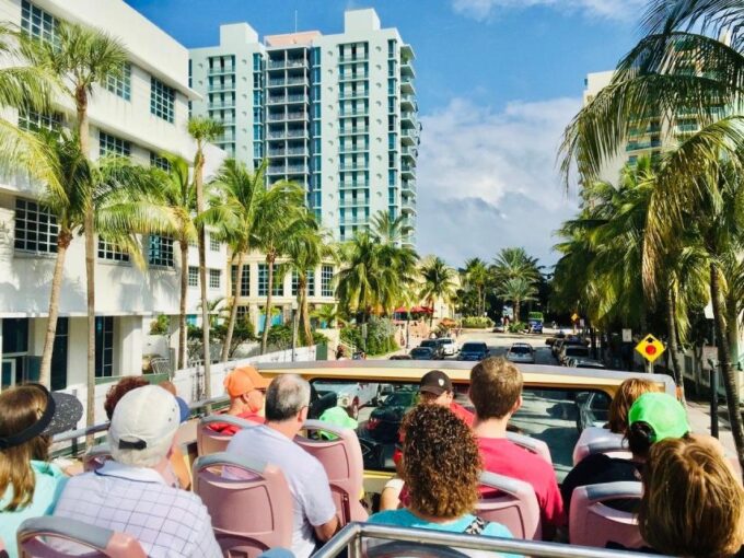 Miami: Double-Decker Bus Tour With Optional Boat Cruise - Biscayne Bay Boat Cruise
