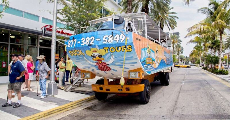 Miami: Duck Tour of Miami and South Beach - Tour Highlights