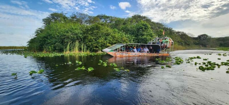 Miami: Everglades Airboat, Gator Encounter & Bus Transfer - Key Points