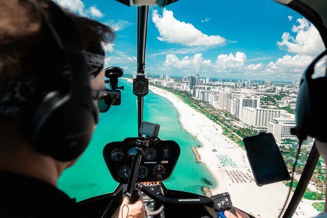 Miami Helicopter Tour Hard Rock and Beach - Key Points
